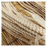 5M Straw Corn Five-strand Braid Rattan Hand Braided Natural DIY Material