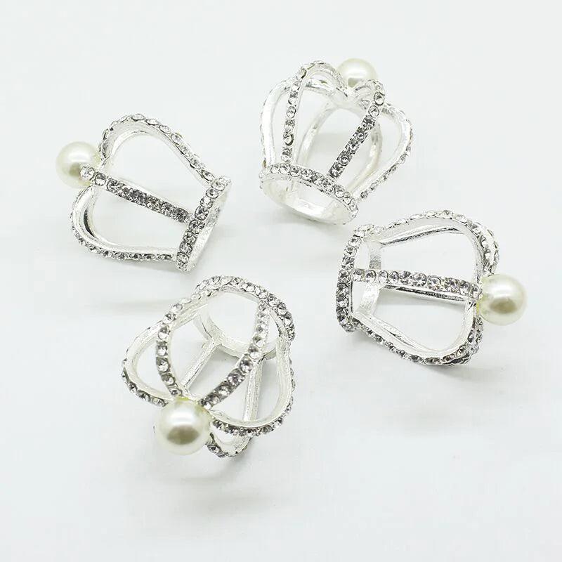 3Pc Mini Crown Crystal Decorative Accessories DIY Clothing Sewing Supplies