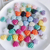 10Pcs Stars Love Heart Acrylic Spacer Beads Necklace Bracelet DIY Jewelry Making