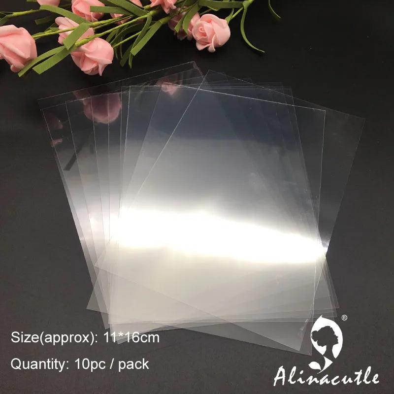 PVC Plastic Sheet for DIY Scrapbooking Shaker Card Album