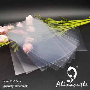 PVC Plastic Sheet for DIY Scrapbooking Shaker Card Album
