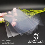 PVC Plastic Sheet for DIY Scrapbooking Shaker Card Album