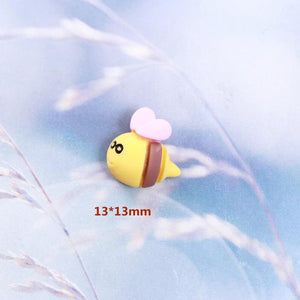 10-30 Mini Cartoon Resin DIY Hair Bows Jewelry Flat Back Decor Scrapbook Art