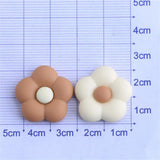 20Pcs Cartoon Resin Food Toy Cake Donuts Flowers DIY Hairpin Brooch Jewelry