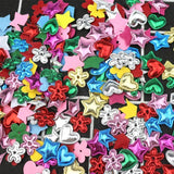 200pcs Mixed Shape Padded Patch Appliques DIY Crafts Arts Kids