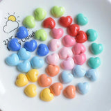 20-50Pcs Mini Love Heart Resin Accessory DIY Jewelry Making Materials