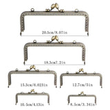 LMDZ 1Pcs Purse Frame Hanger Bronze Metal Clasp Purses Handle Diy Bag Parts