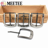 2Pcs Metal Belt Buckles 35/40mm Pin Buckle Clasp Waistband DIY Leather Crafts