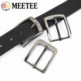 2Pcs Metal Belt Buckles 35/40mm Pin Buckle Clasp Waistband DIY Leather Crafts