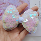 Sequins Bow Hair Clip DIY Accessories Cake Decoration