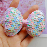 Sequins Bow Hair Clip DIY Accessories Cake Decoration