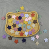 100pcs 26mm Corduroy Stars Padded Patches Appliques DIY Craft Toys