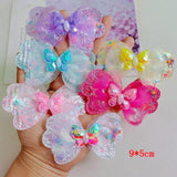 10pcs Double-Layer Butterfly Padded Appliques for Sewing