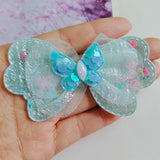 10pcs Double-Layer Butterfly Padded Appliques for Sewing