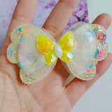 10pcs Double-Layer Butterfly Padded Appliques for Sewing