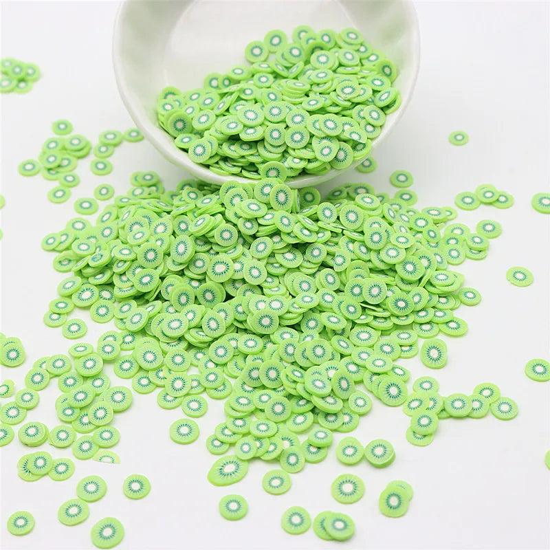 50g Soft Clay Fruit Diy Glue Drop Mold Filler Nail Jewelry Slime Material