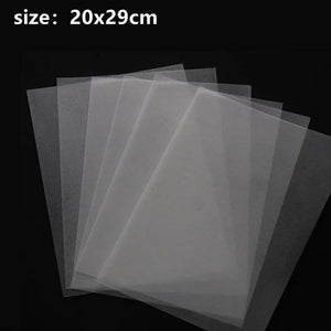 10pcs Heat Shrink Plastic Film Sheets for DIY Crafts Jewelry Making