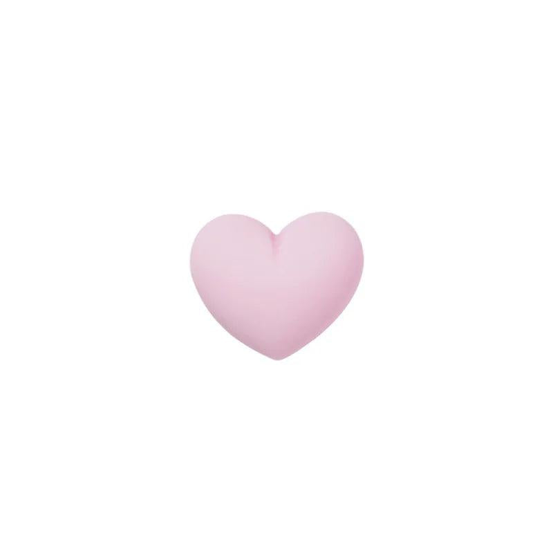 50Pcs Hearts Resin Flatback Hair Earring Accessory DIY Craft Supplies