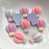 30PCS Resin Hot Air Balloon Accessories for DIY Headwear & Phone Case Decoration