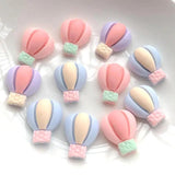 30PCS Resin Hot Air Balloon Accessories for DIY Headwear & Phone Case Decoration