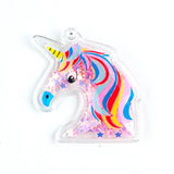 30 Pcs Unicorn Shape Shaker DIY Sewing Bows Phone Case Crafts Decor