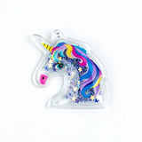30 Pcs Unicorn Shape Shaker DIY Sewing Bows Phone Case Crafts Decor