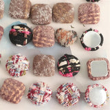 10-20pcs Round Love Heart Ornaments Sewing Buttons DIY Craft Supplies