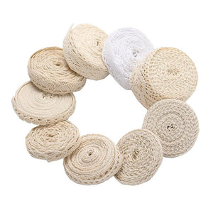 5M Cotton Thread Sofa Cushion Quilt Home Skirt Textile Lace Decorative Border