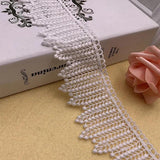 5yards Milk Silk Water Soluble Lace - DIY Lace Embroidery Accessories