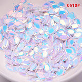 6X13mm Flat Round PVC Sequins Paillettes Craft Wedding Decor