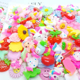 Mixed Cartoon Resin Ornaments for DIY Crafts