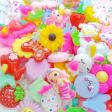 Mixed Cartoon Resin Ornaments for DIY Crafts