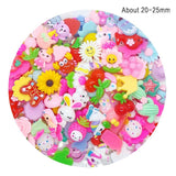Mixed Cartoon Resin Ornaments for DIY Crafts