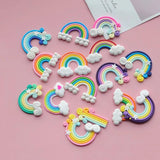 Polymer Clay Rainbow Clouds Ornaments DIY Craft Supplies