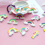Polymer Clay Rainbow Clouds Ornaments DIY Craft Supplies