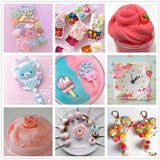 Polymer Clay Rainbow Clouds Ornaments DIY Craft Supplies