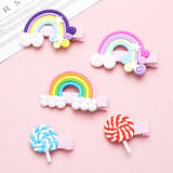 Polymer Clay Rainbow Clouds Ornaments DIY Craft Supplies
