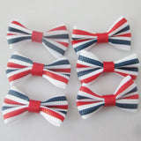 30Pcs 38MM Long Bows Charm Headwear DIY Sewing Supplies