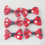 30Pcs 38MM Long Bows Charm Headwear DIY Sewing Supplies