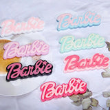 15pcs Double Letter Resin Ornament DIY Craft Supplies Arts Decor