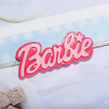 15pcs Double Letter Resin Ornament DIY Craft Supplies Arts Decor