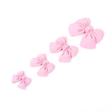 30Pcs Butterfly Knot Resin Ornaments DIY Craft Supplies Home Decoration