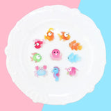 30pcs Marine Animal Resin Accessories DIY Craft Supplies Kids Gift Toy