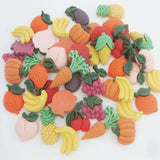 NBNLEL Flatback Resin Buttons Mix 30Pcs DIY Scrapbooking Embellishment