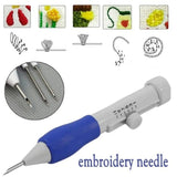 Interchangeable Sewing Punch Set Tool Magic Accessories Embroidery