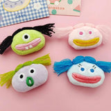 8pcs Cartoon Plush Ugly Girls DIY Cotton-filled Accessories