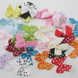 100pcs Knotted Satin Ribbon Bows DIY Underwear Decoration