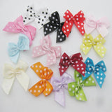 100pcs Knotted Satin Ribbon Bows DIY Underwear Decoration