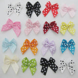 100pcs Knotted Satin Ribbon Bows DIY Underwear Decoration