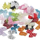 100pcs Knotted Satin Ribbon Bows DIY Underwear Decoration